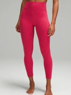 lululemon Align™ High-Rise Pant 25" Berry Pink Size 2